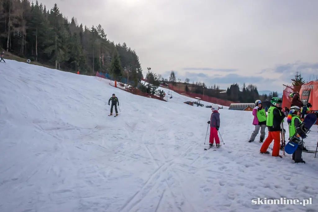 Zdjęcie 3 z galerii Czorsztyn-Ski: warunki narciarskie 18 lutego 2016