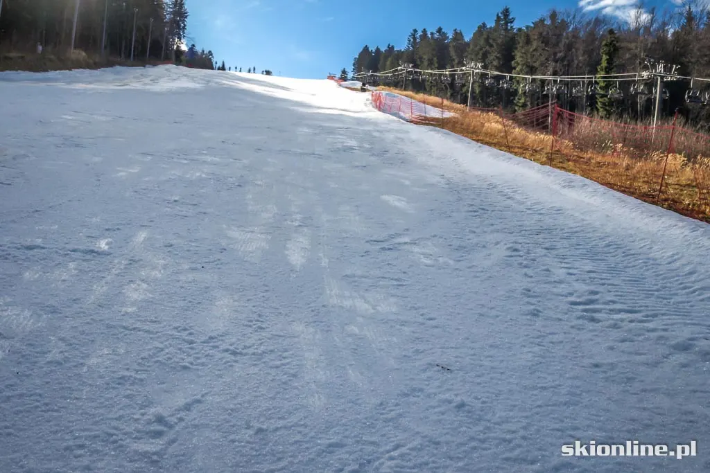 Myślenice. Warunki narciarskie 9.02.2016, zdjęcie 14