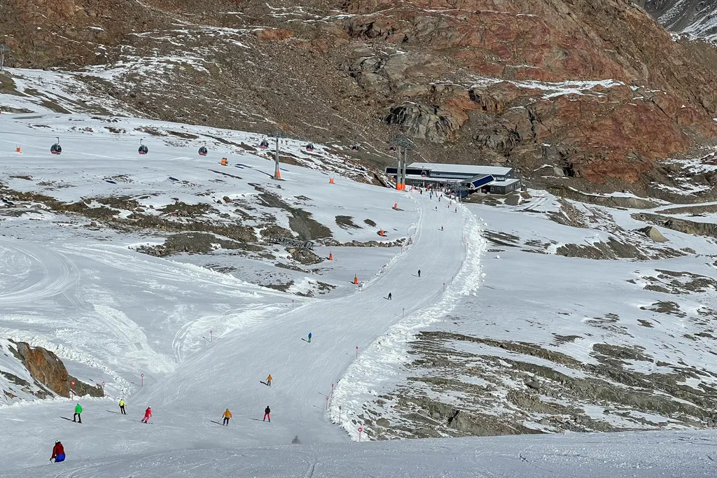 Lodowiec Pitztal, zdjęcie 14