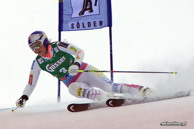 Sölden: slalom gigant I przejazd, zdjęcie 7