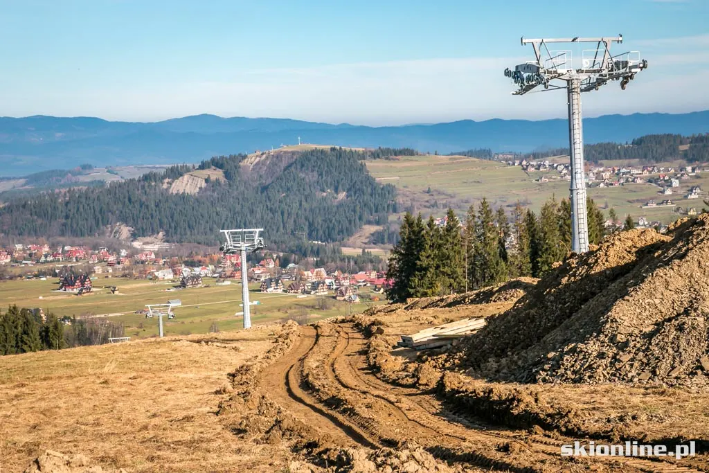Rusiń-Ski: budowa nowej kolei i trasy, zdjęcie 5