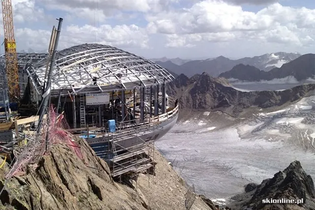 Nowa gondola na lodowcu Pitztal, zdjęcie 25