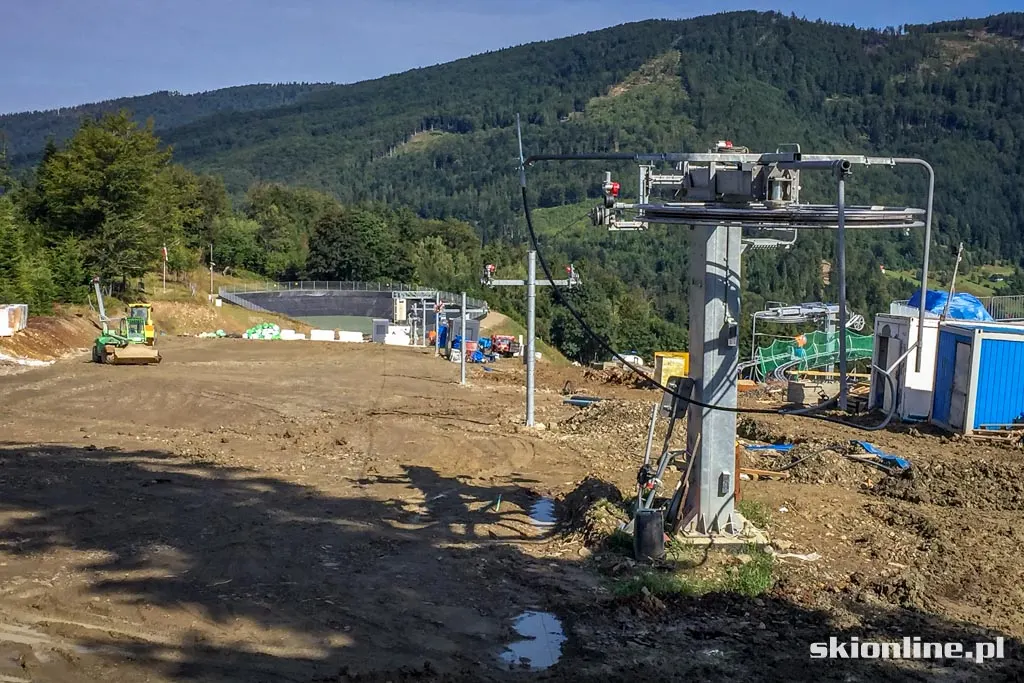 Beskid Sport Arena: budowa stacji, zdjęcie 3
