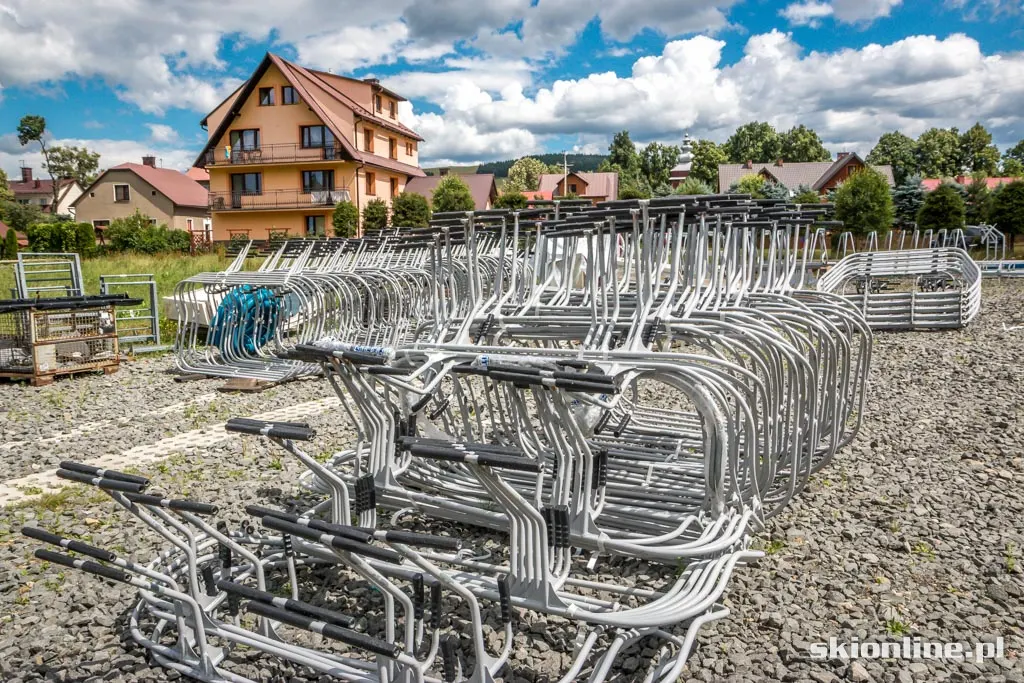 Tylicz MasteSki: budowa nowej 4-os. kolei, zdjęcie 21