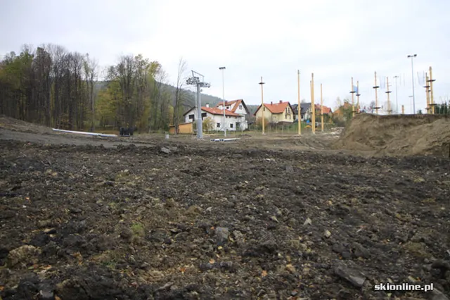 Dębowiec: budowa ośrodka narciarskiego, zdjęcie 37