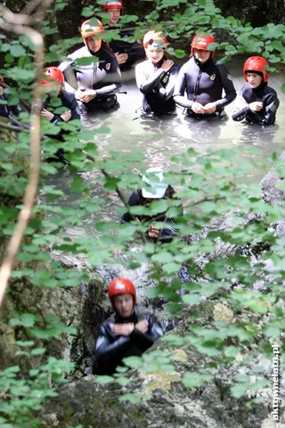 Słowenia 2011: canyoning, zdjęcie 30