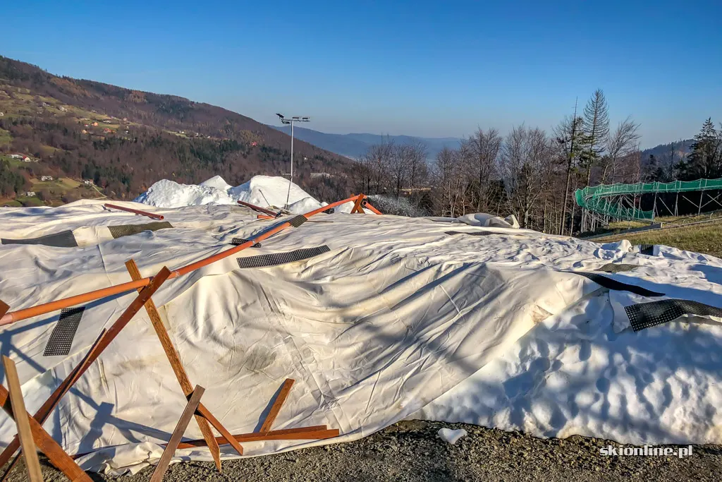 Beskid Sport Arena, magazyn śniegu, zdjęcie 17