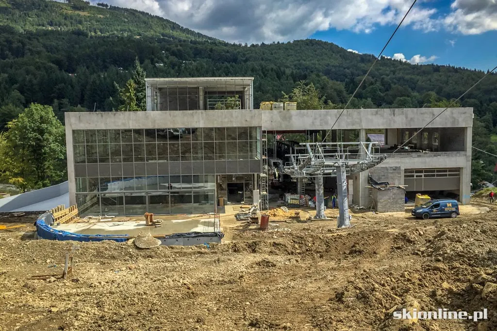 Beskid Sport Arena: budowa stacji, zdjęcie 30