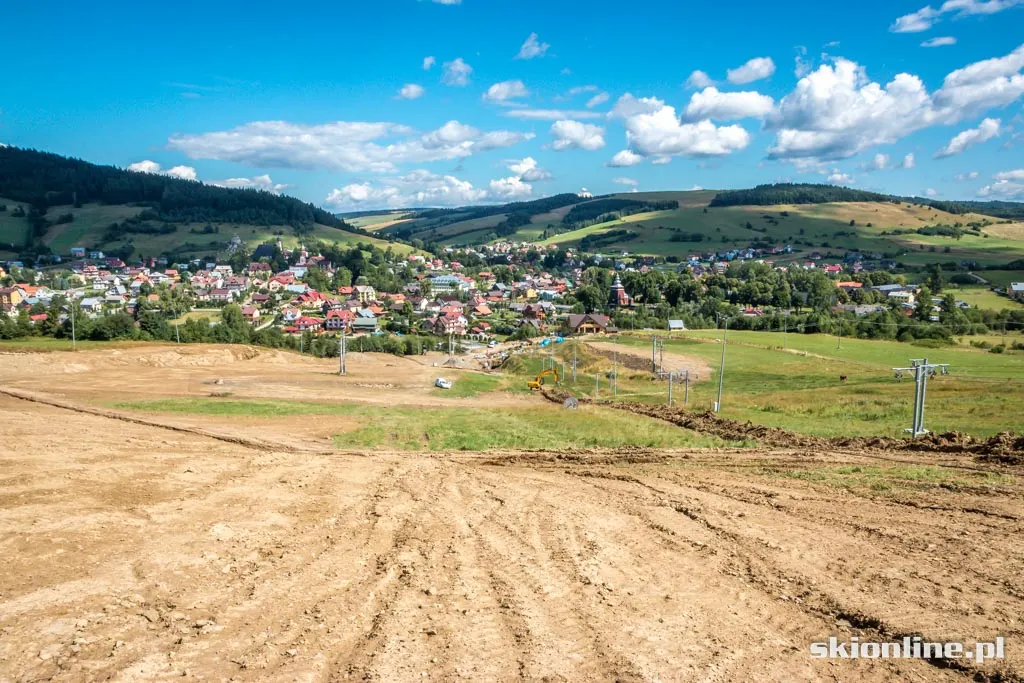Tylicz MasteSki: budowa nowej 4-os. kolei, zdjęcie 5