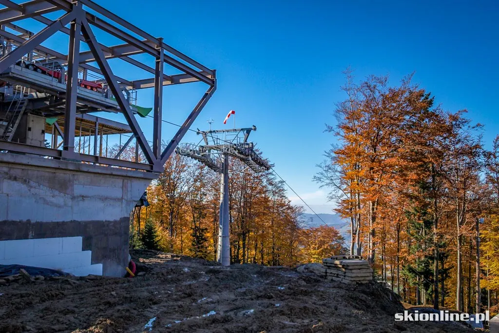 Stacja Kasina-Ski: budowa nowej kolei, zdjęcie 18