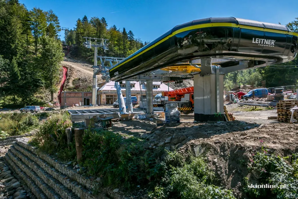 Zdjęcie 24 z galerii SON w Szczyrku: modernizacja ośrodka (08.2017)