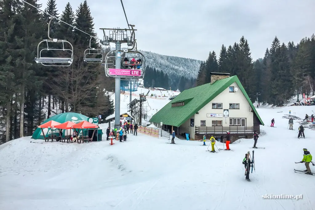 Ski centrum Říčky w Czechach, luty 2017, zdjęcie 6