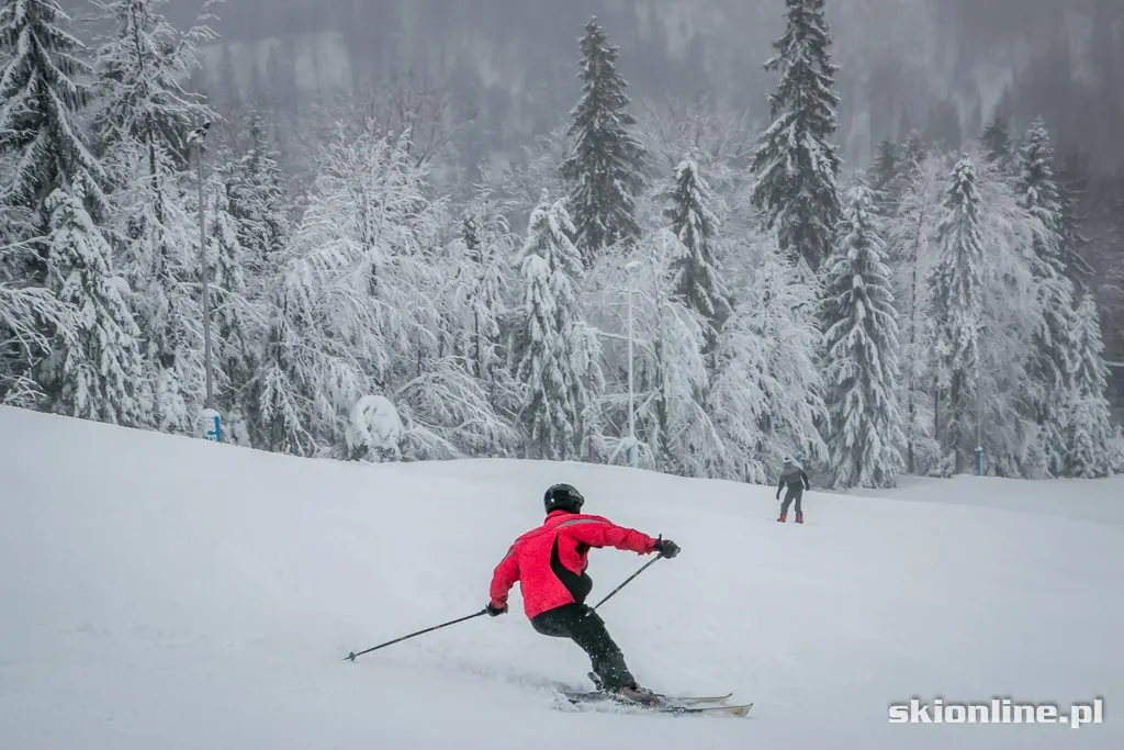 Zdjęcie 8 z galerii Szczyrk SON Golgota warunki narciarskie 1.01.2015