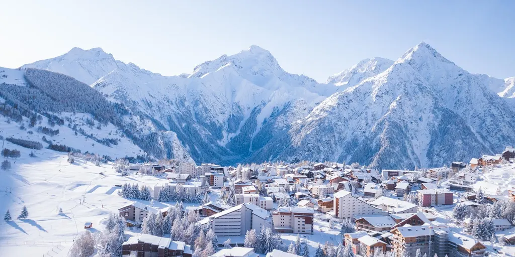 Les 2 Alpes zimą: miejscowość i stoki ośrodka