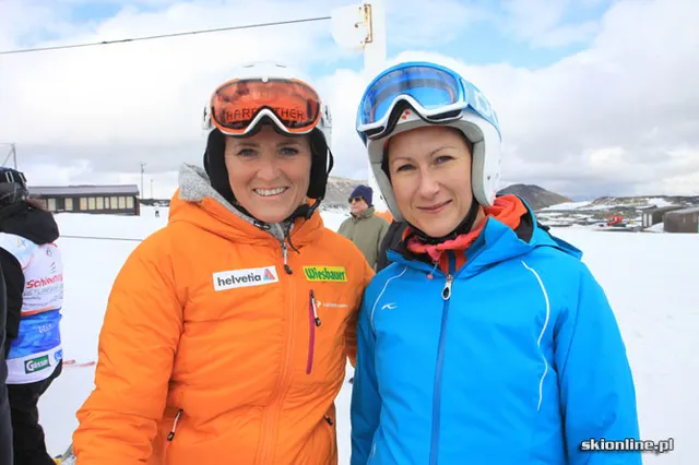 Alexandra Meissnitzer i Agnieszka Harat Funrace na Islandii