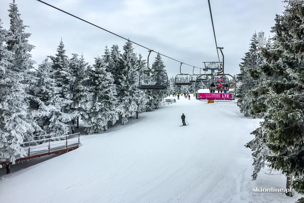 Ski centrum Říčky w Czechach, luty 2017, zdjęcie 12