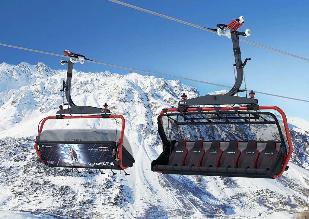 6-os. kanapa Gampenbahn (Ischgl)