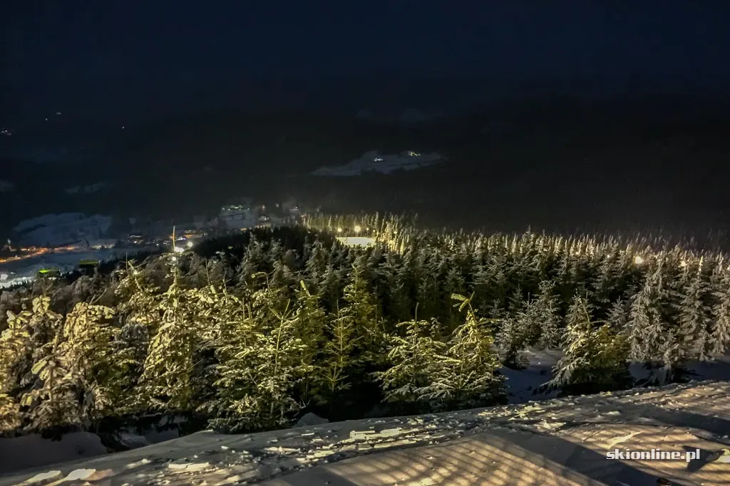 Czarna Góra Resort: narty wieczorową porą fot/J.Ciszak, zdjęcie 7
