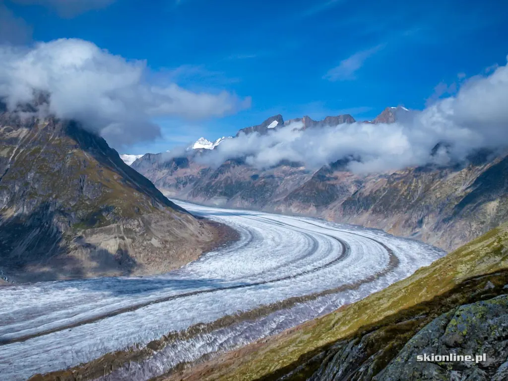 Lodowiec Aletsch w Szwajcarii, zdjęcie 18