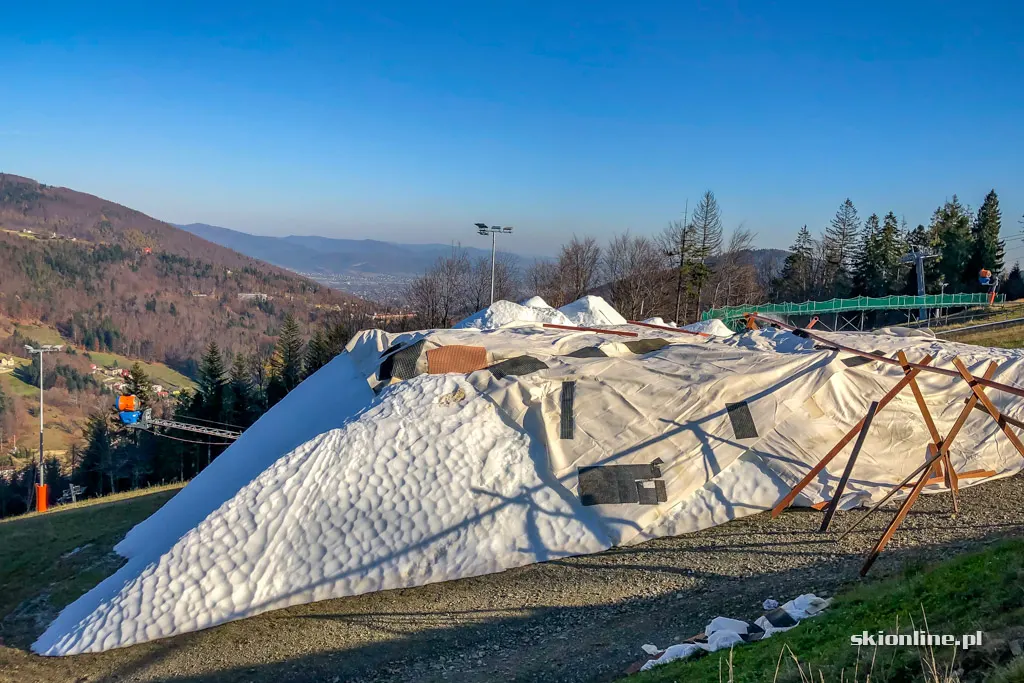 Beskid Sport Arena, magazyn śniegu, zdjęcie 8
