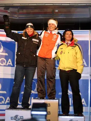 Anja Paerson, Martina Erlt, Maria Rienda Contreras