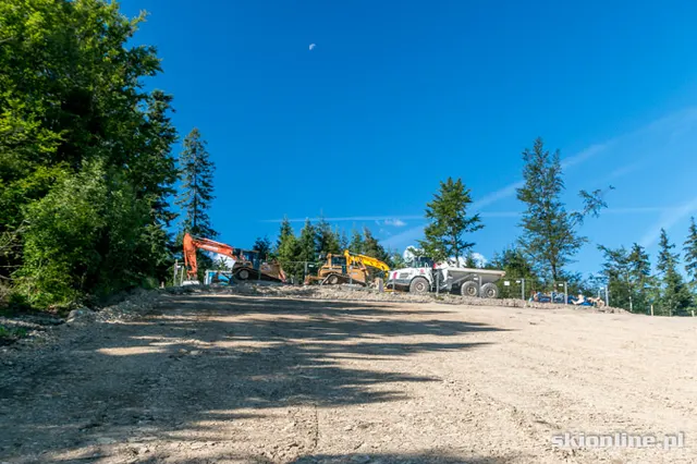 Szczyrk budowa stacji narciarskiej Beskid, zdjęcie 19
