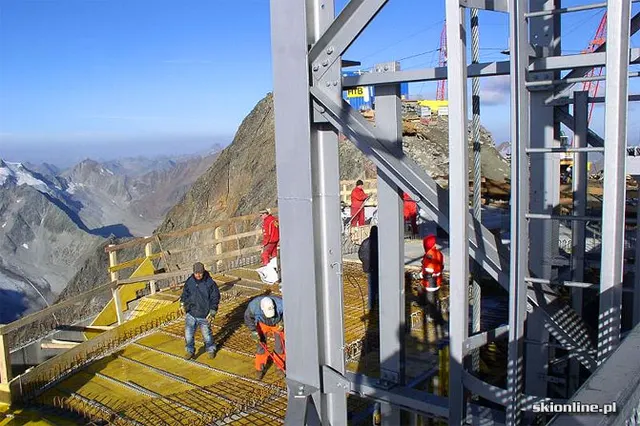 Nowa gondola na lodowcu Pitztal, zdjęcie 4