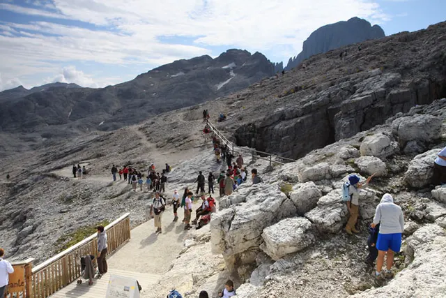 Zdjęcie 15 z galerii Trekking w Dolomitach: Rosetta (2743 m)