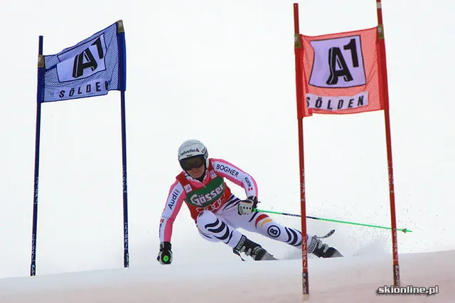 Sölden: slalom gigant I przejazd, zdjęcie 3