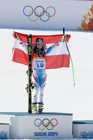 Anna Fenninger na IO w Soczi, zdjęcie 6