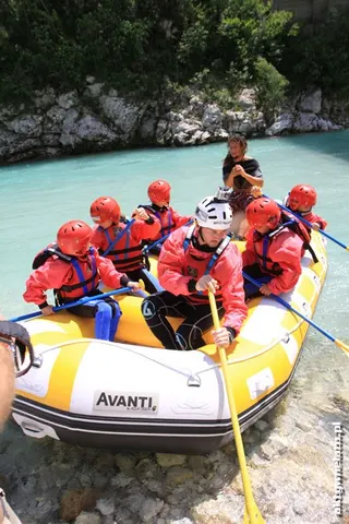 Słowenia 2011: rafting, zdjęcie 17