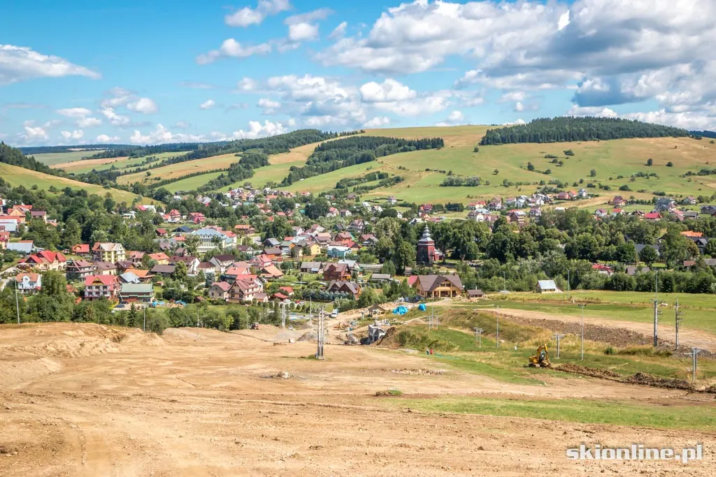 Tylicz MasteSki: budowa nowej 4-os. kolei, zdjęcie 16