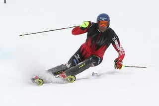 Ivica Kostelic: oglądanie trasy, zdjęcie 1