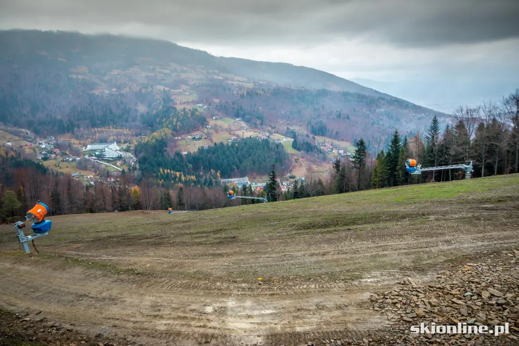 Beskid Sport Arena: budowa stacji, zdjęcie 9