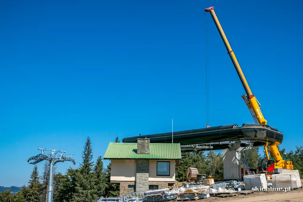 Zdjęcie 38 z galerii SON w Szczyrku: modernizacja ośrodka (08.2017)