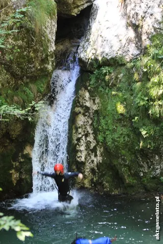 Słowenia 2011: canyoning, zdjęcie 18