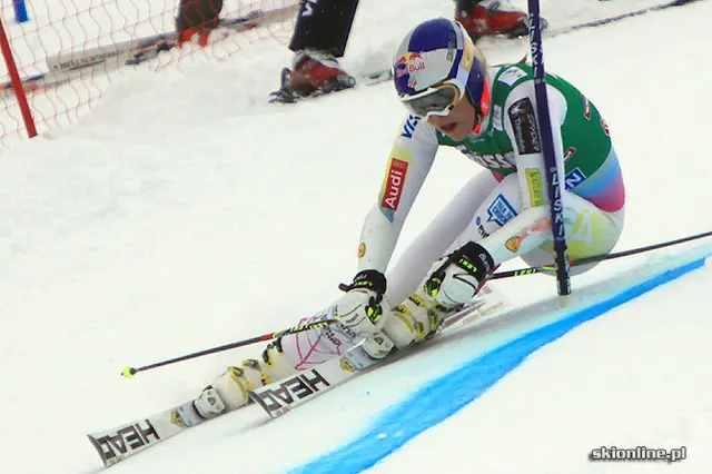 Sölden: slalom gigant I przejazd, zdjęcie 8