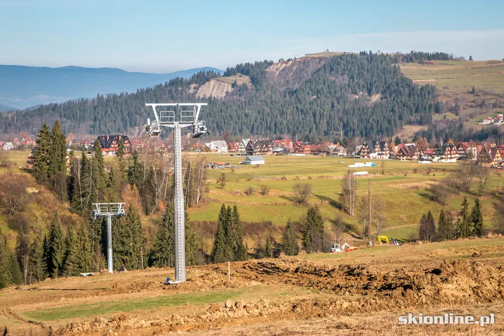 Rusiń-Ski: budowa nowej kolei i trasy, zdjęcie 13