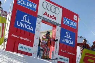 Agnieszka Daniel-Gąsienica na starcie do giganta w Sölden, zdjęcie 18
