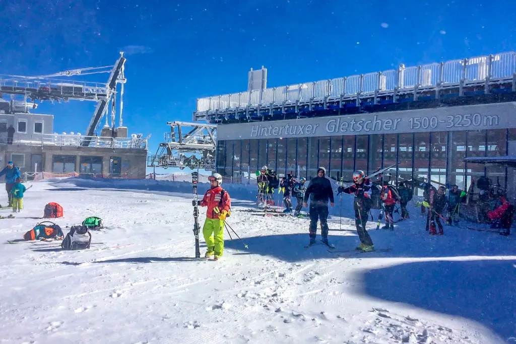 Hintertux: letnie narty na lodowcu, zdjęcie 9