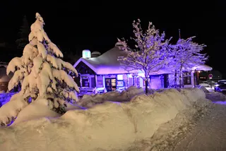 Katschberg nocą (Austria), zdjęcie 2