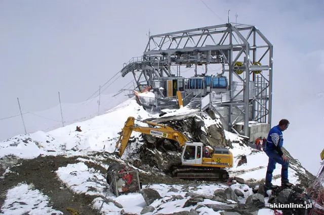 Nowa gondola na lodowcu Pitztal, zdjęcie 10