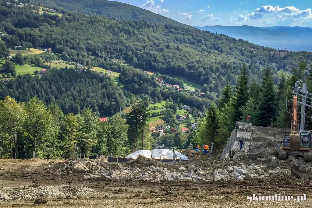 Beskid Sport Arena: budowa stacji, zdjęcie 19