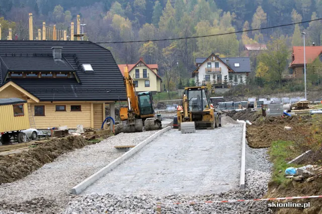 Dębowiec: budowa ośrodka narciarskiego, zdjęcie 4