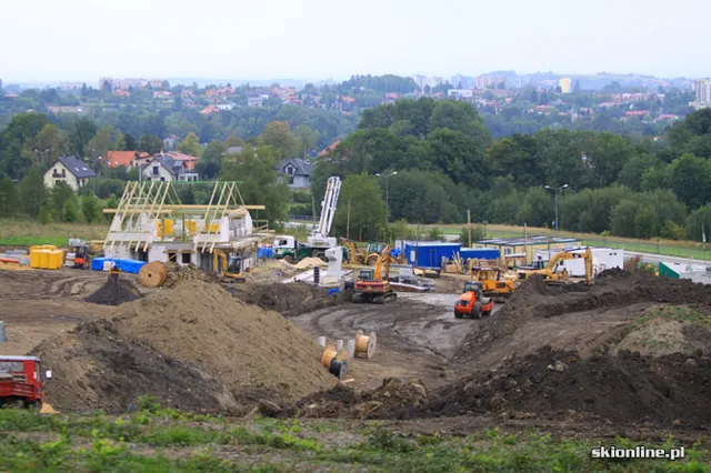Dębowiec budowa ośrodka narciarskiego, zdjęcie 5
