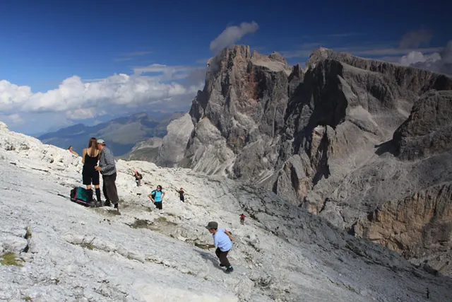 Zdjęcie 37 z galerii Trekking w Dolomitach: Rosetta (2743 m)