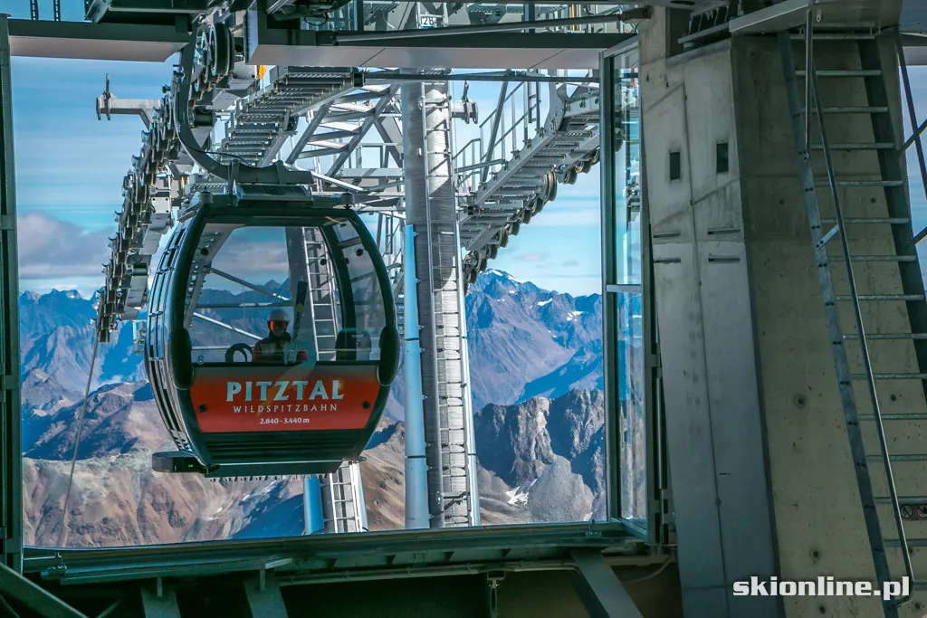 Pitztal: gondola Wildspitzbahn, zdjęcie 7
