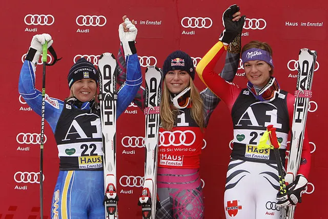 Lindsey Vonn zjazd w Haus, zdjęcie 5