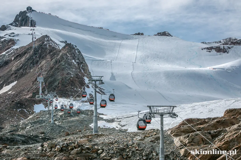 Pitztal: gondola Wildspitzbahn, zdjęcie 15