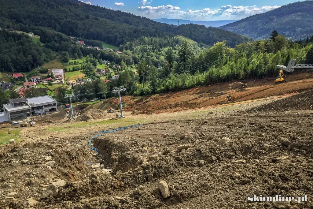 Beskid Sport Arena: budowa stacji, zdjęcie 24
